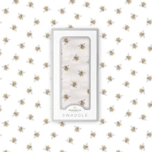 Load image into Gallery viewer, Honey Bee Bamboo Swaddle