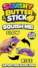 Load image into Gallery viewer, Fun Doh Rainbow Butter Slow Rise Squishy