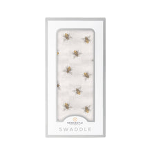 Load image into Gallery viewer, Honey Bee Bamboo Swaddle