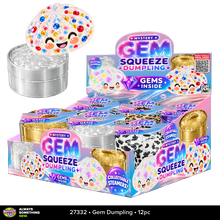 Load image into Gallery viewer, Fun Doh Mystery Gem Filled Squishy Dumpling Toy - 12/Display