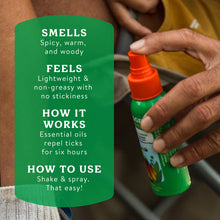 Load image into Gallery viewer, Badger Tick Spray, All Natural Tick Repellent, Deet-Free