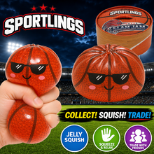Load image into Gallery viewer, Fun Doh Sports Dumpling Squishy Fidget Toy