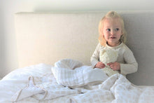 Load image into Gallery viewer, Flower Child Cotton Muslin Newcastle Blanket