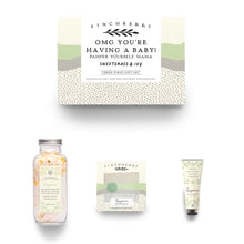 Load image into Gallery viewer, Finchberry Omg You're Having A Baby 3 Pc Baby Shower Gift Set