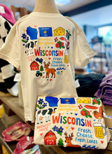 Load image into Gallery viewer, Wisconsin Dairyland Kids Tee