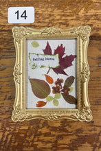 Load image into Gallery viewer, Pressed Flower Handmade Mini Bloom Keepsake Magnet Frame