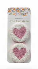 Load image into Gallery viewer, Handmade Car Coasters Set of 2