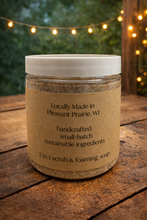 Load image into Gallery viewer, Whipped Espresso Coffee Scrub - 2 in 1 Scrub & Foaming Soap