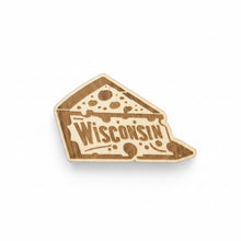 Load image into Gallery viewer, Wisconsin State Magnets - Checkered Edge Designs