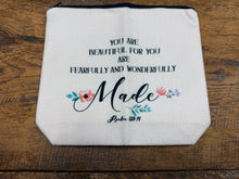 Load image into Gallery viewer, FlowingFaithCo - Canvas Makeup Bag