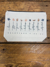 Load image into Gallery viewer, FlowingFaithCo - Canvas Makeup Bag