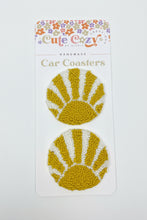 Load image into Gallery viewer, Handmade Car Coasters Set of 2
