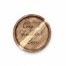 Load image into Gallery viewer, Engraved Wooden Catch-All Trays