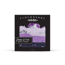 Load image into Gallery viewer, Finchberry Grapes of Bath Vegan-Friendly Gluten-Free Boxed Soap