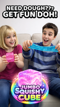 Load image into Gallery viewer, Fun Doh JUMBO Squishy Cube