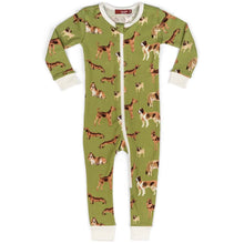 Load image into Gallery viewer, Milkbarn Zipper Jammies