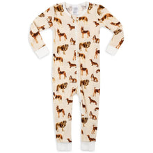 Load image into Gallery viewer, Milkbarn Zipper Jammies