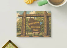 Load image into Gallery viewer, “Wisconsin Welcomes You” Postcard
