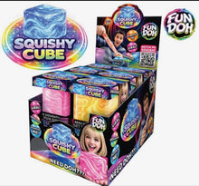 Load image into Gallery viewer, Fun Doh Swirl Squishy Cubes
