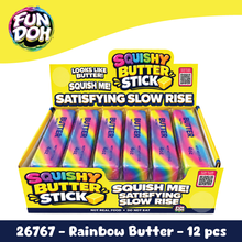 Load image into Gallery viewer, Fun Doh Rainbow Butter Slow Rise Squishy
