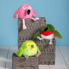 Load image into Gallery viewer, Rolly Flamingo Stuffed Animal
