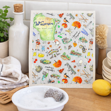 Load image into Gallery viewer, Wisconsin Wet-it Swedish Dish Cloth x Pippa
