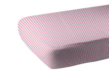 Load image into Gallery viewer, Candy Stripe Crib Sheet Bamboo Muslin
