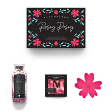 Load image into Gallery viewer, Finchberry Rosey Posey 3 Pc Bath &amp; Body Gift Set
