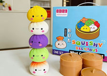 Load image into Gallery viewer, Mini Squishy Dumpling Bun - Random Color
