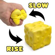 Load image into Gallery viewer, Cheese Fun Doh Slow Rise Squishy
