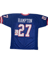 Load image into Gallery viewer, Rodney Hampton Signed New York Giants Jersey JSA Authentic
