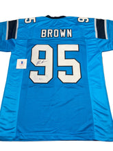 Load image into Gallery viewer, Derrick Brown Signed Authentic Carolina Panthers Jersey

