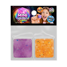 Load image into Gallery viewer, Fun Doh MINI Squishy Cube 2 Pack VIRAL
