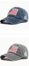 Load image into Gallery viewer, Embroidered American Flag Hat
