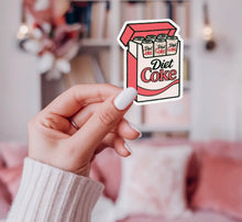 Load image into Gallery viewer, Diet Coke Fridge Pack Sticker
