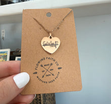 Load image into Gallery viewer, FlowingFaithCo - Handmade God Is Love Necklace

