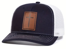 Load image into Gallery viewer, Leather Cross Patch Hat
