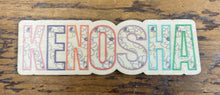 Load image into Gallery viewer, Kenosha Magnets - Checkered Edge Designs
