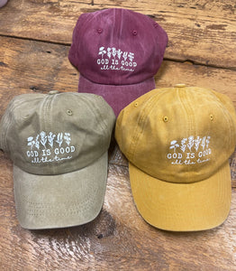FlowingFaithCo - God is Good All the Time Hat