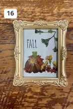 Load image into Gallery viewer, Pressed Flower Handmade Mini Bloom Keepsake Magnet Frame
