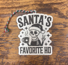 Load image into Gallery viewer, Skeleton in Santa Hat Ornaments
