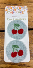 Load image into Gallery viewer, Handmade Car Coasters Set of 2
