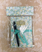 Load image into Gallery viewer, Handmade Mini Journal Gift Sets with Pen – Pocket Notebook
