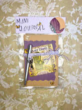 Load image into Gallery viewer, Handmade Mini Journal Gift Sets with Pen – Pocket Notebook
