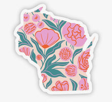 Load image into Gallery viewer, Wisconsin State Floral Sticker
