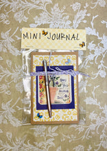 Load image into Gallery viewer, Handmade Mini Journal Gift Sets with Pen – Pocket Notebook
