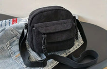 Load image into Gallery viewer, Corduroy Ribbed Crossbody Bag

