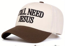 Load image into Gallery viewer, Y’all Need Jesus Trucker Hat – Christian Snapback Cap

