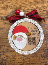 Load image into Gallery viewer, Here Comes Santa Claus Tracker Ornament
