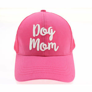 CC Dog Mom Embroidered Ball Cap